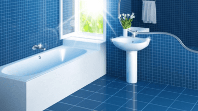 خطوات تنظيف الحمام