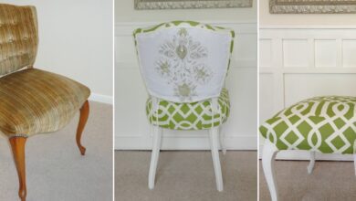 تجديد شكل الكرسي القديم