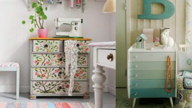 تجديد قطع الاثاث القديمة لأشكال ستبهرك بالصور