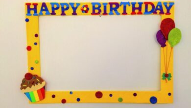 خطوات عمل فوتو فريم للمناسبات