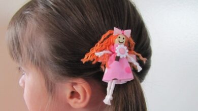 طريقة عمل توكة عروسة