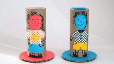 لعبة الوجوه المتغيرة الدوارة