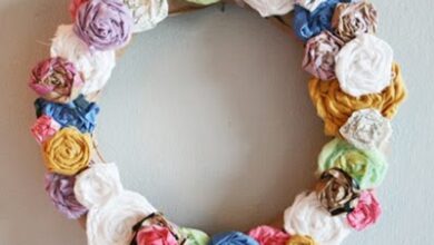 طريقة عمل طوق ورد