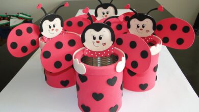 مقلمة من علب الاطعمة المحفوظة شيك جداً لطفلك