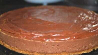 طريقة عمل تشيز كيك النوتيلا سهل التحضير