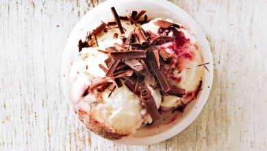 حلوى الزبادي المثلج أحلى بديل صحي للآيس كريم