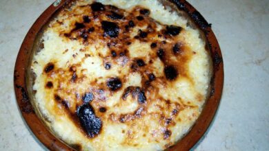 طريقة عمل الارز المعـمر الحلو في الفرن بالصور