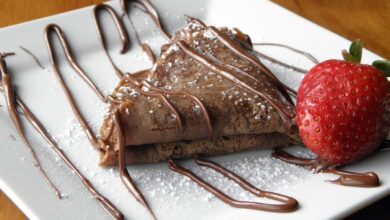 طريقة عمل كريب بالشوكولاتة