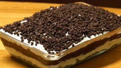 طريقة عمل لازانيا الشوكولاتة بالخطوات مصورة