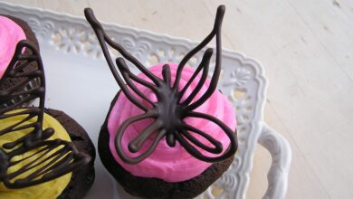 فراشات ملونة للتزيين بالصور روعة للتورتات والكب كيك