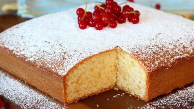 طريقة عمل كيك الزبادي