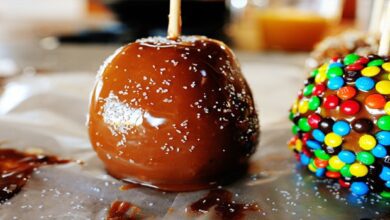 ميني كراميل التفاح