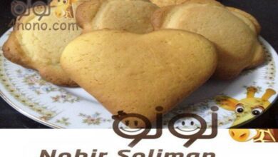 طريقة عمل بسكويت الليمون بالخطوات مصورة من مطبخ نهير