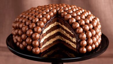 طريقة عمل كيكة المالتيزر بالصور