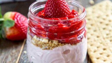 تشيز كيك فراولة