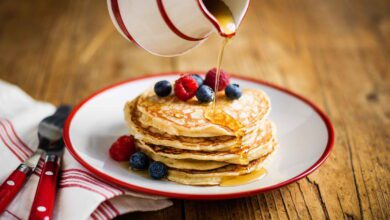 طريقة عمل البان كيك اللذيذ مجربة ومضمونة