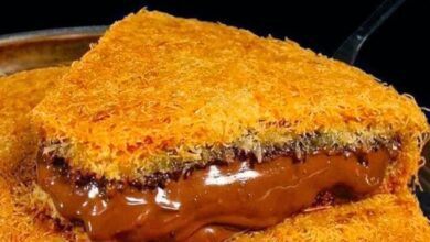 كنافة بالشوكولاتة