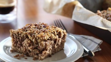 طريقة عمل كيكة الشوفان وفوائد الشوفان