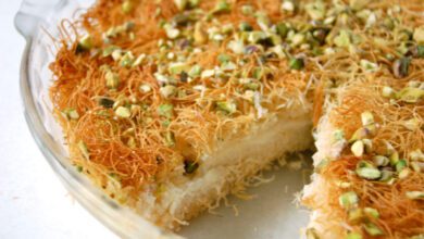 طريقة الكنافة