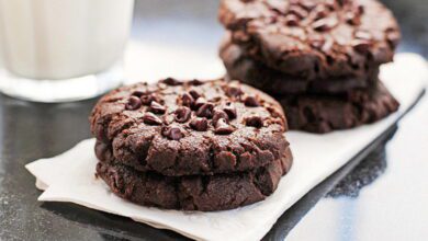 كوكيز الفول السوداني والكاكاو