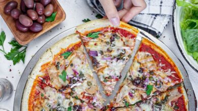 طريقة عمل بيتزا التونة