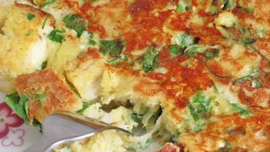 طريقة عمل بيتزا اومليت من العيش الفينو البايت في دقائق