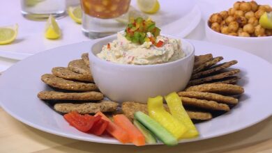 شرائح الخبز المشبعه