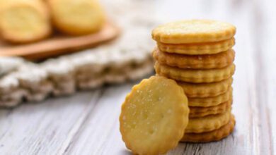 طريقة عمل البسكويت المملح خطوة خطوة بالصور