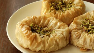 طريقة عمل عش البلبل