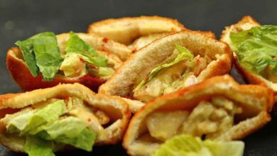 طريقة عمل فطائر الدجاج