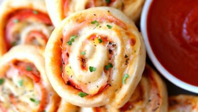 عصا البيتزا للاطفال في الحفلات بالصور