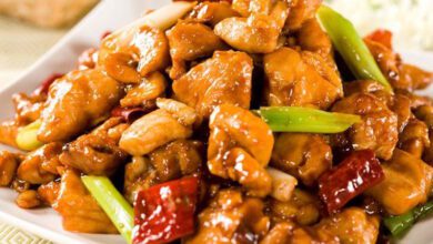 طريقة عمل كانتون الدجاج الصيني بالخطوات مصورة