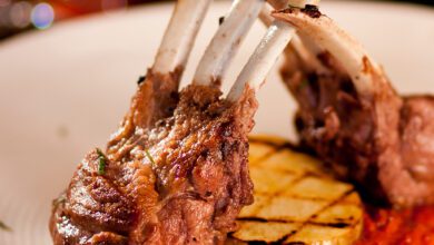 أربع طرق مختلفة لطهي الريش الضاني بالصور