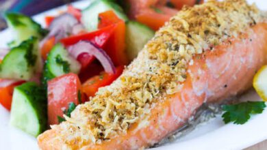 اكلات من السمك الفيليه