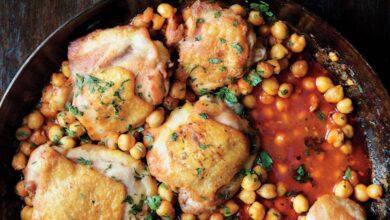 الكرشة بالحمص