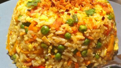 وصفات ارز منوعة من بواقي الارز للشيف سالي فؤاد